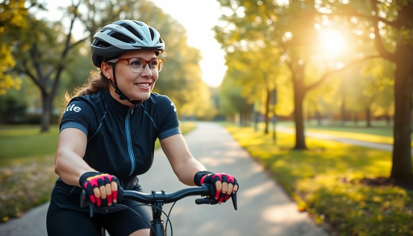 womens cycling gloves